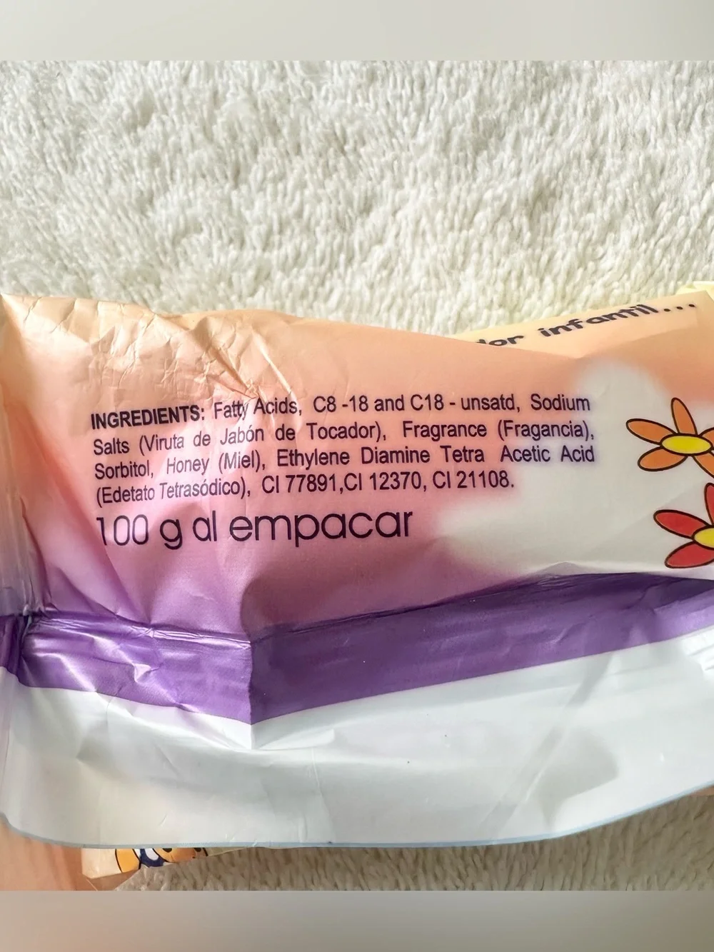 Rare Vintage Boni Havana Honey Bar Soap Suchel Camacho Y2K Collectible Novelty